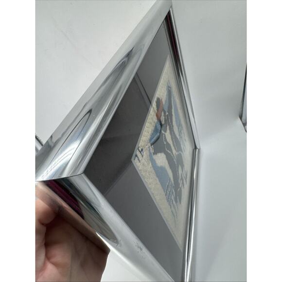 2 Needlepoint 17" Framed Art Horah Dancing Rabbi Judaism Judaic Jewish Hora SET - Picture 6 of 16